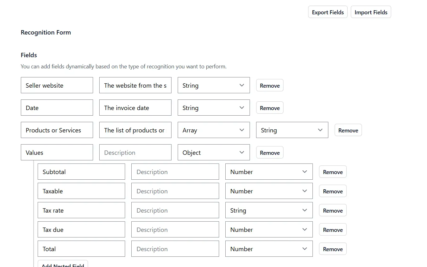 Django Document Recognition